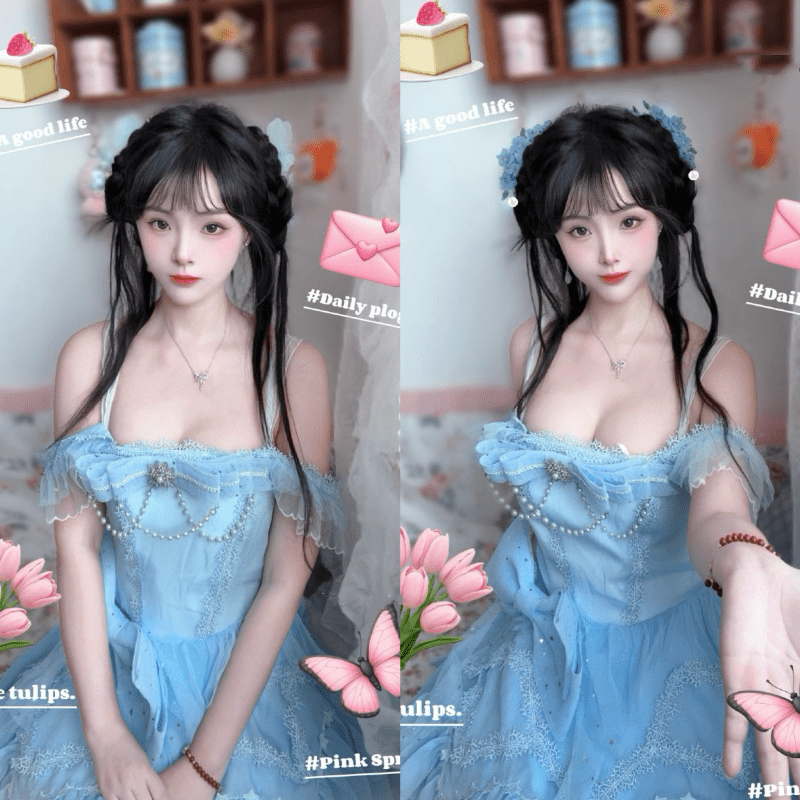 抖音枝枝栗子（糖酥栗）微密圈合集【120P 39V】