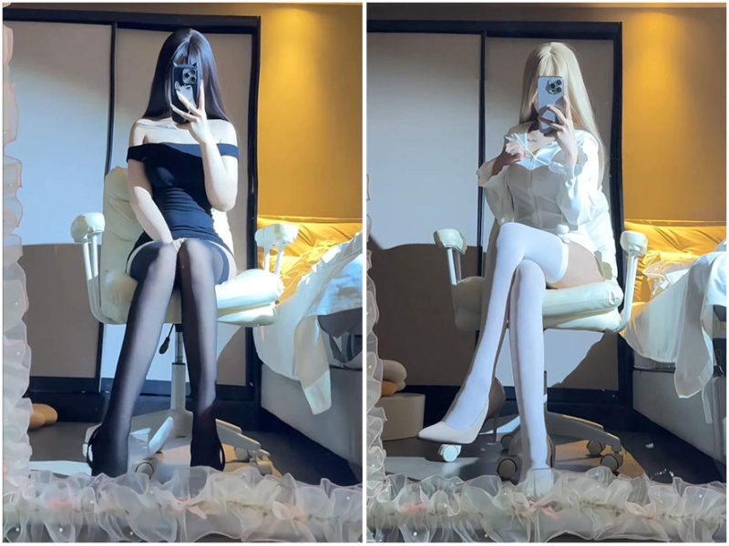抖音泥小汁岛遇系列：高清微胖私房写真下载，肉感十足的极致诱惑-御萝-御萝部落
