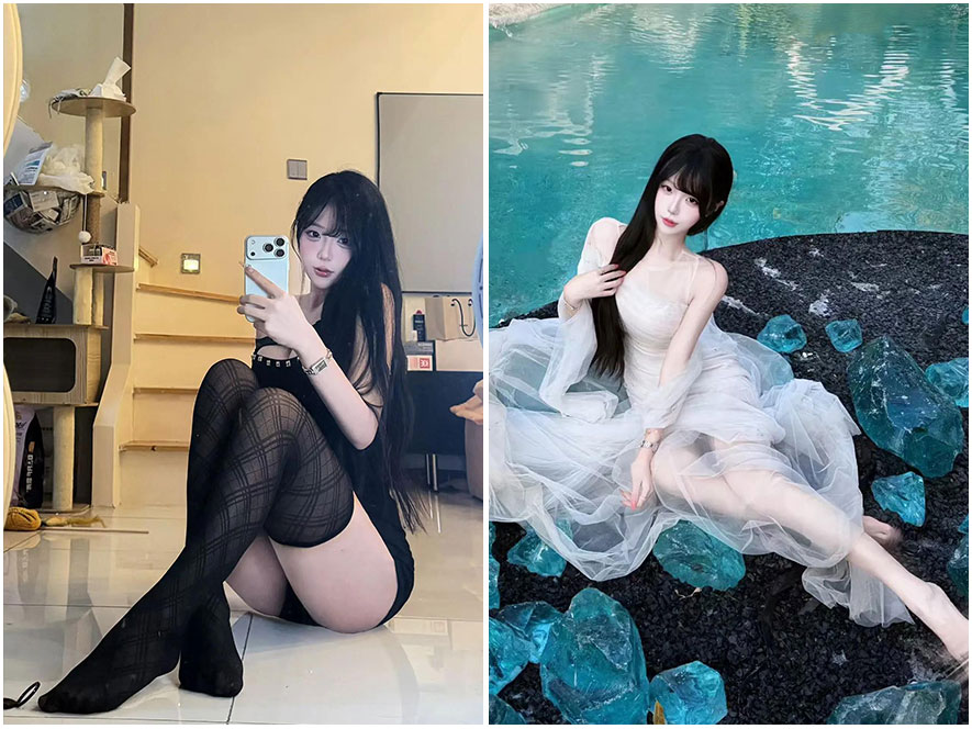抖音网红charmingsn的趣岛最新合集，颜值身材并存的神仙姐姐 – 御萝