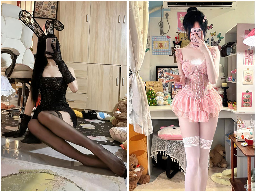 抖音网红饱饱岛遇合集：高颜值女友系摄影