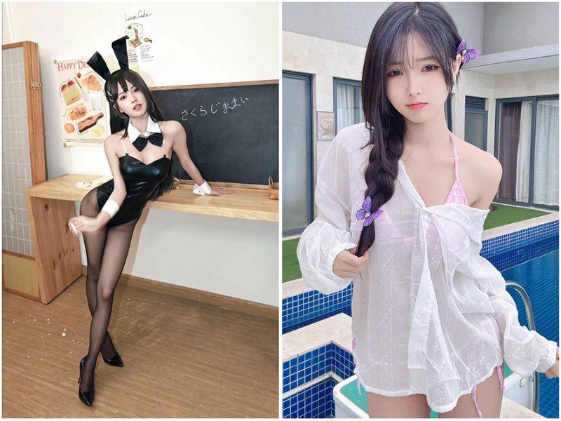 抖音网红梅美超甜岛遇写真图片视频合集下载 – 御萝-御萝部落