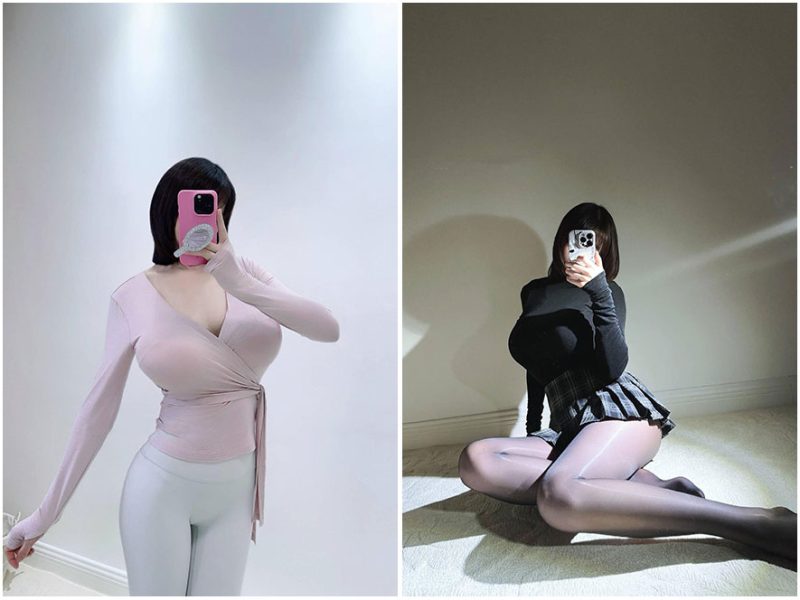 抖音网红春待月爱岛遇系列大尺度摄影图片视频下载-御萝部落