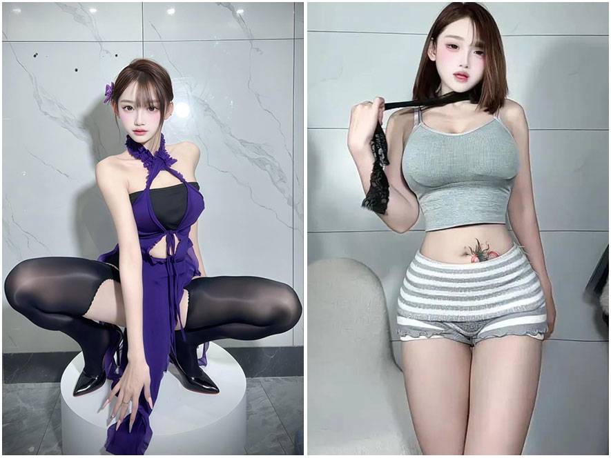 抖音网红露宝吃不饱岛遇图片视频合集下载