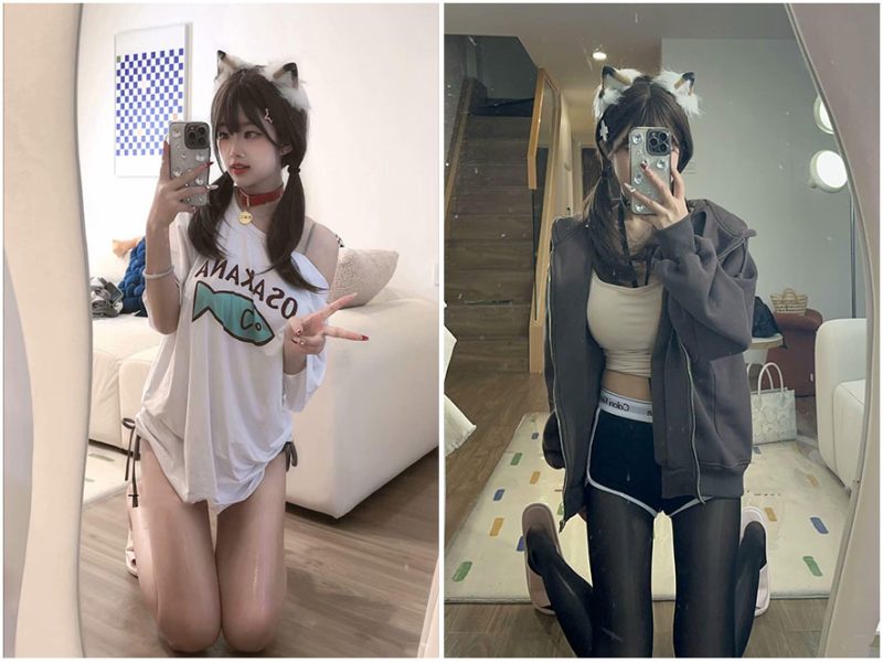 抖音网红百变甜心啊岛遇写真图片视频合集下载-御萝部落