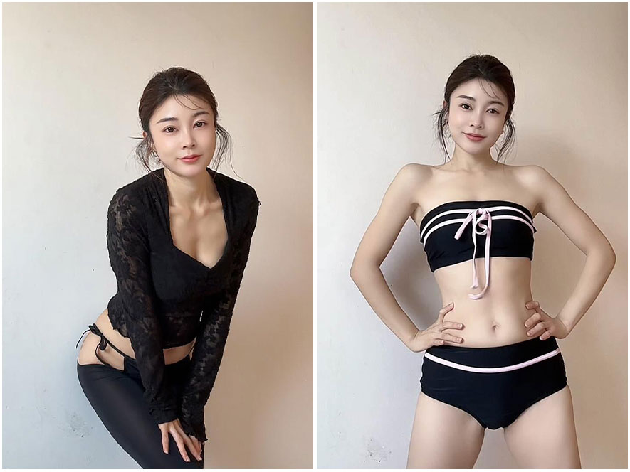 抖音网红小姨最新写真岛遇合集完整版图片视频包下载-御萝