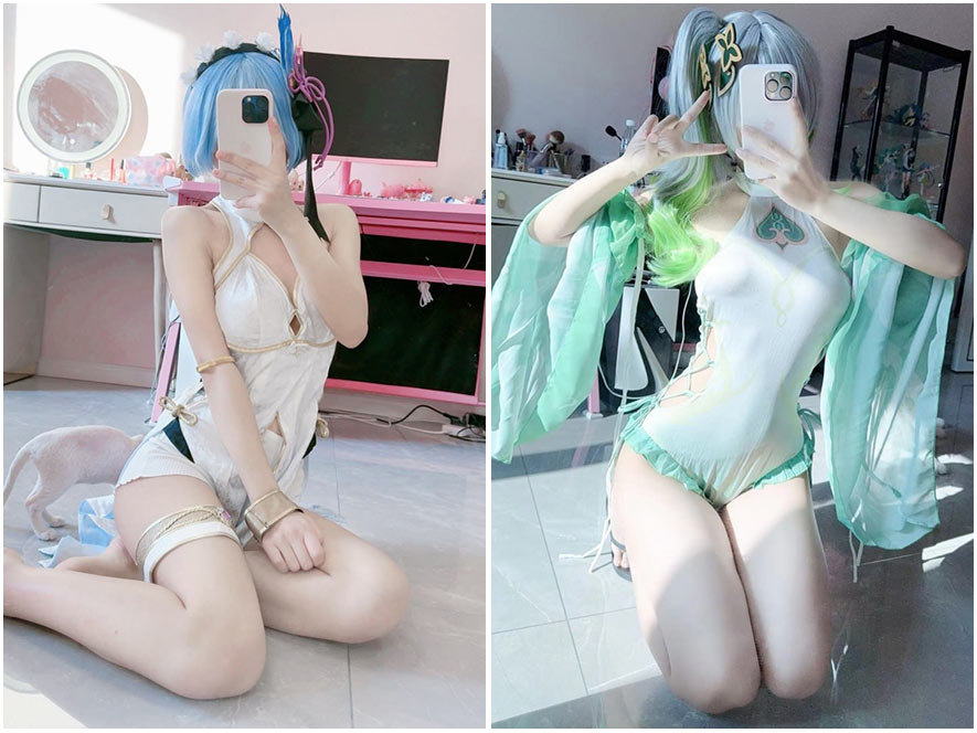 抖音熊酱私拍熊酱内购照片熊酱cosplay图片视频合集下载 – 御萝