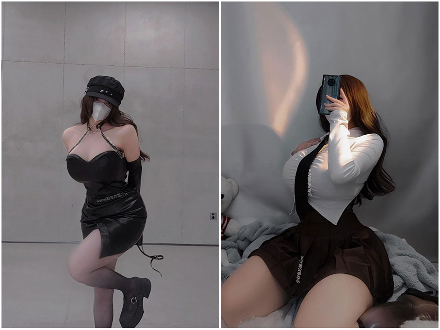 粉色的猫Jinx微密圈作品合集_抖音网红_Cosplay美图视频下载-御萝
