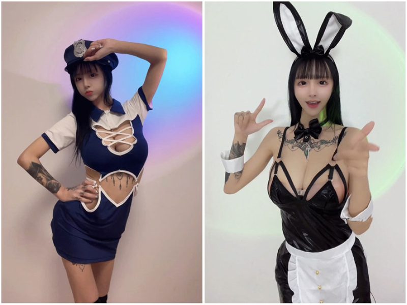 ORZST简微密圈合集|ORZST简抖音网红Cosplay写真图片铁粉空间图包-御萝部落