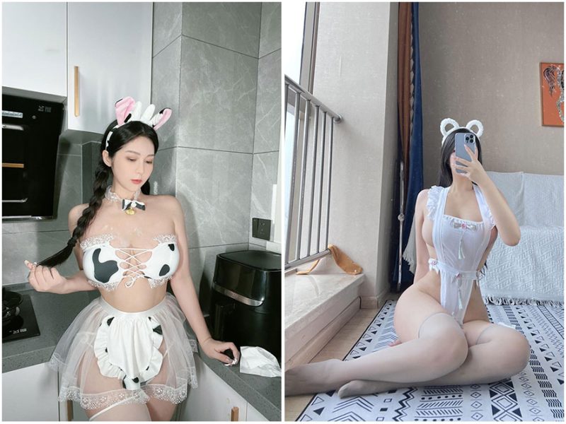 抖音极品网红小王同学：铁粉空间私密自拍与微密圈定制视频全套合集下载-御萝-御萝部落