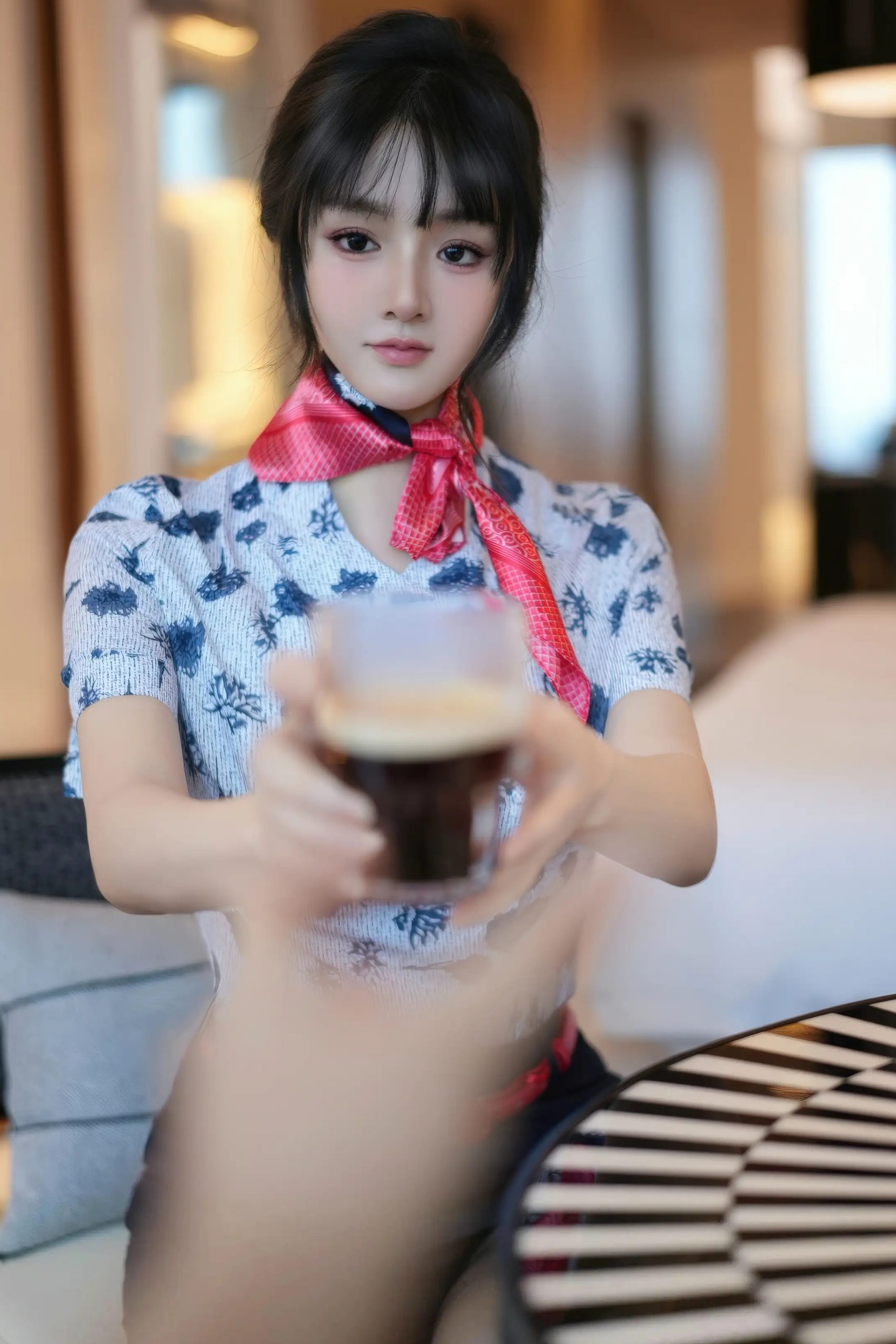 沈南汐RuRu 空姐制服
