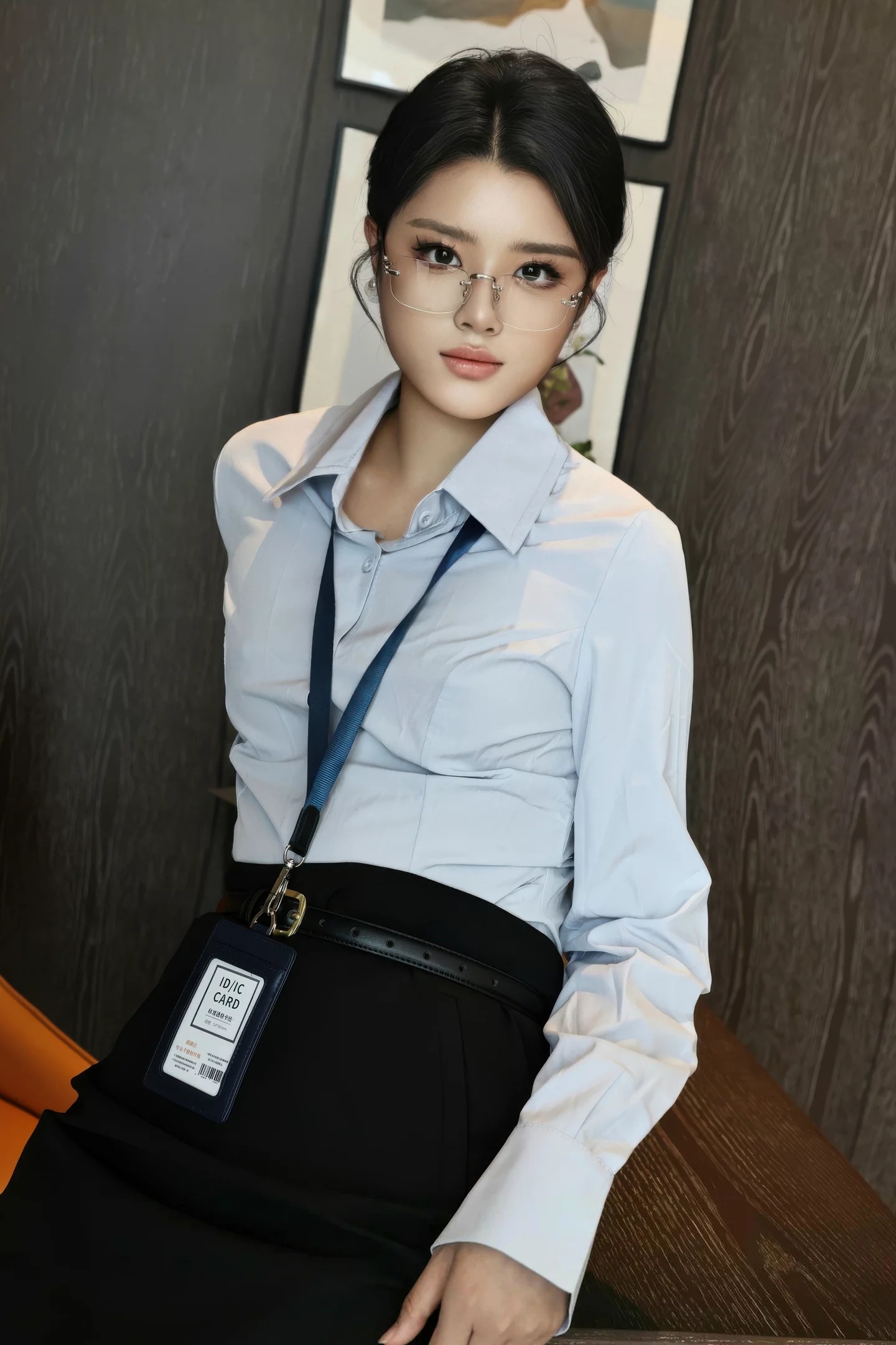 糯梨子 性感OL