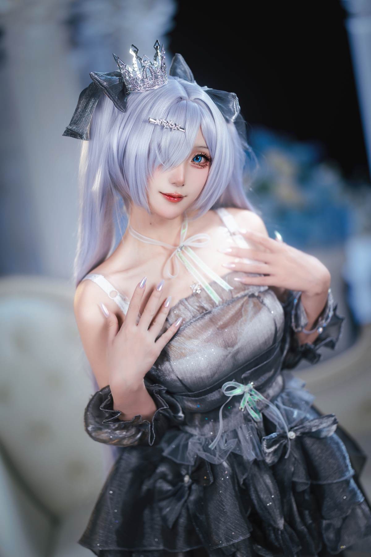 是夙卿呀 – NIKKE 灰姑娘：银白战斗服角色还原 16P