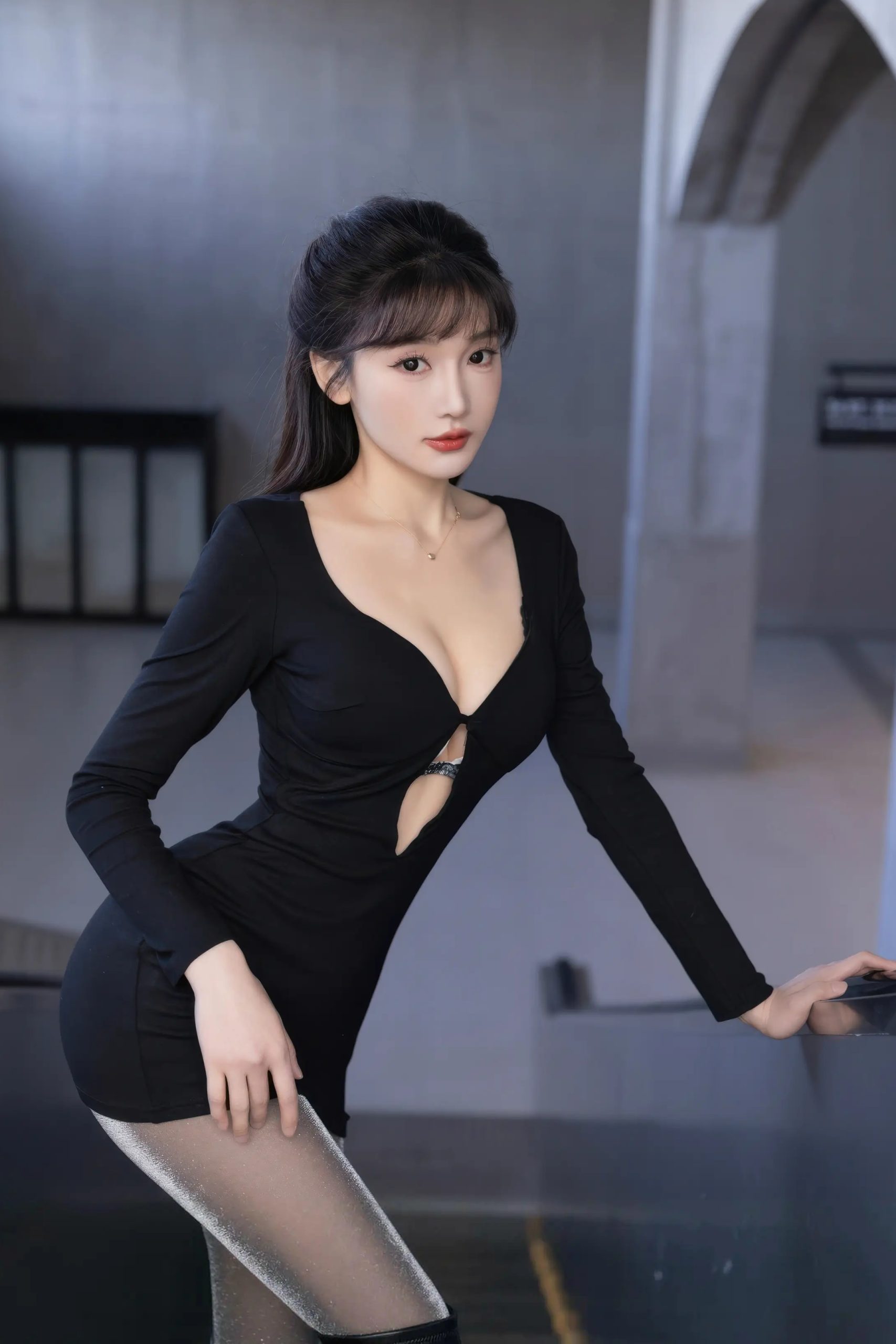 陆萱萱 超薄黑丝