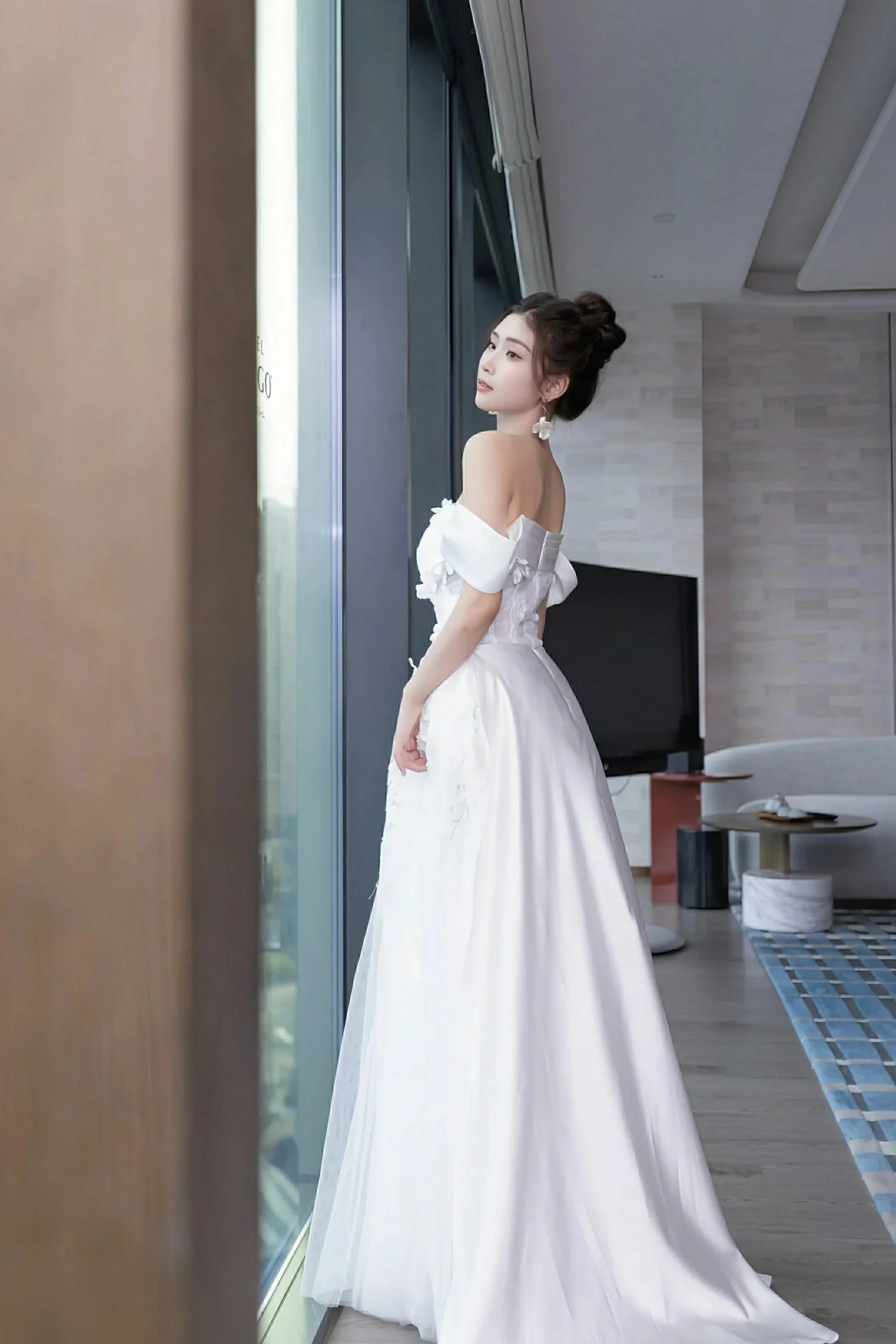 刘婷婷 白色婚纱