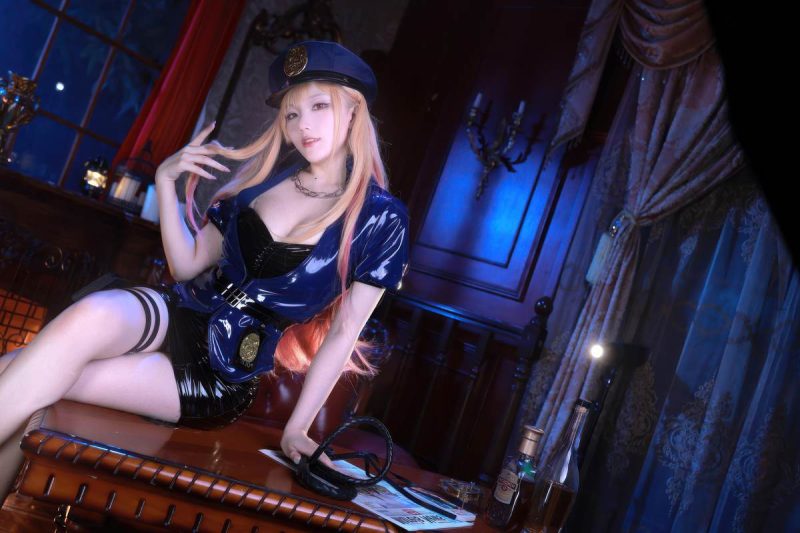 起司块wii – 喜多川海梦女警：警服美腿翘臀制服还原 36P-御萝部落