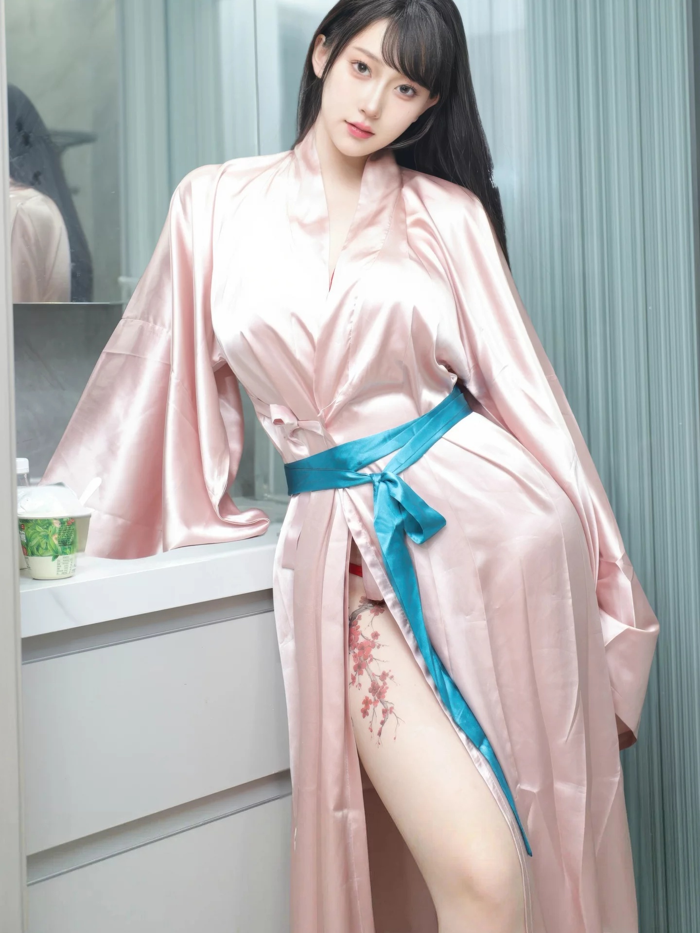 李沁恩lrene 红色比基尼
