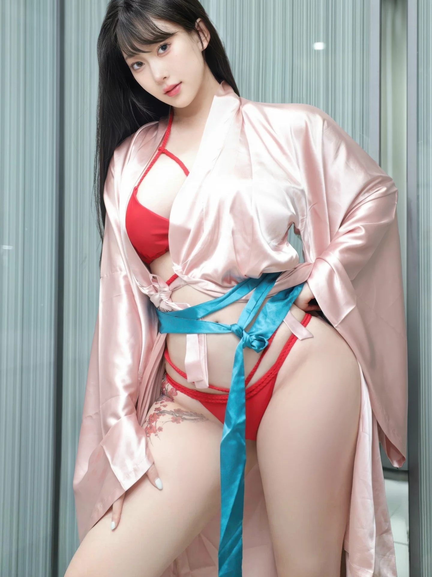 李沁恩lrene 红色比基尼