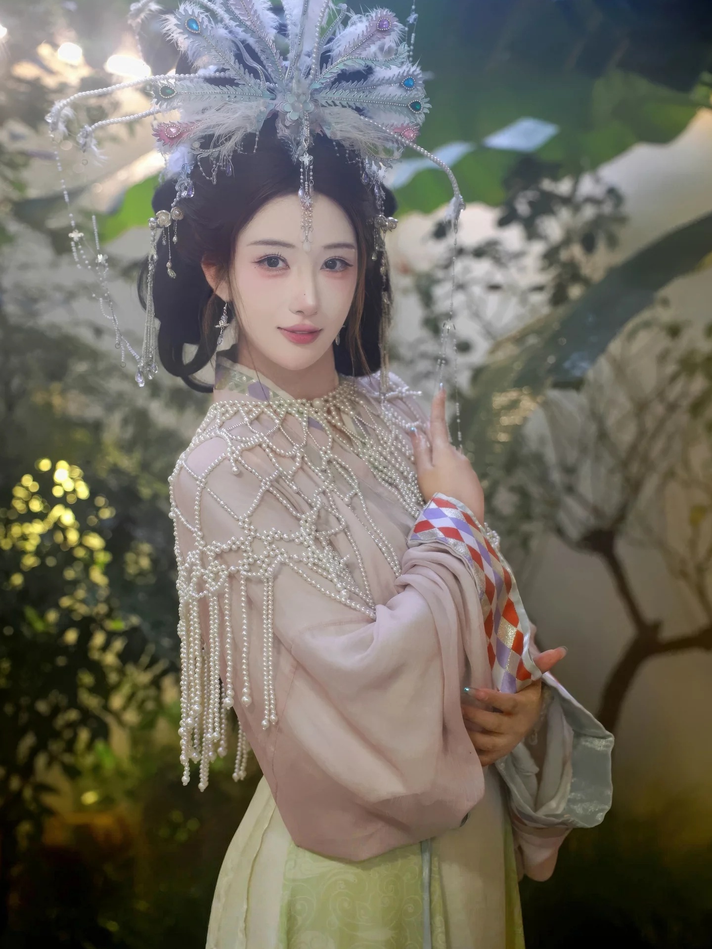 梨霜儿 浅色古装