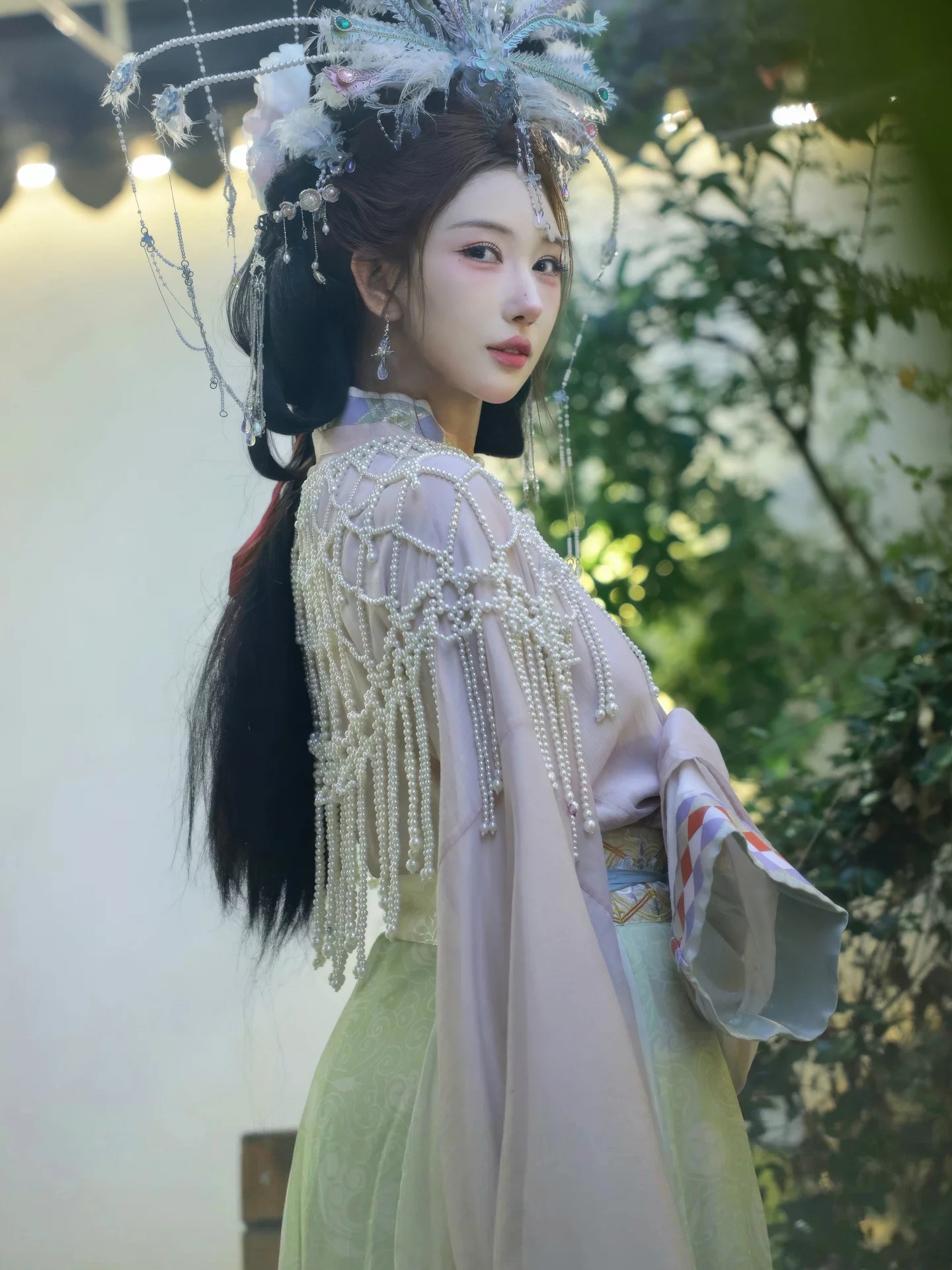 梨霜儿 浅色古装