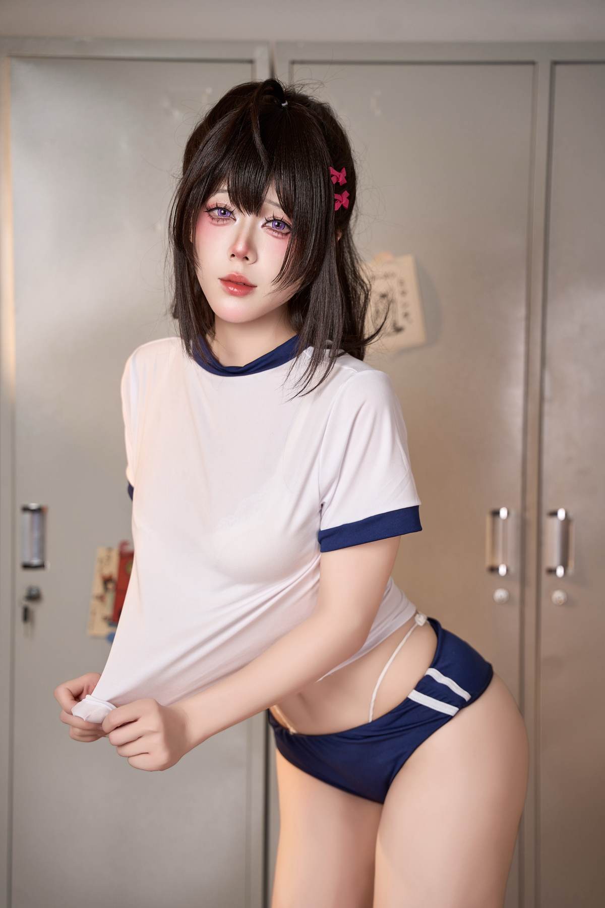 九言 – 棕色尘埃2 罗安 体操服：运动制服角色还原 75P