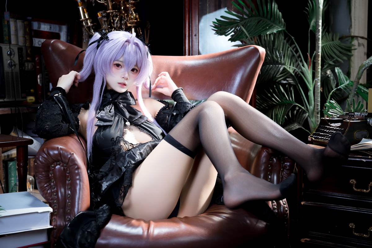 九柒喵 – Nikke胜利女神 水母：转盘皮肤NIKKE游戏角色紧身衣 26P