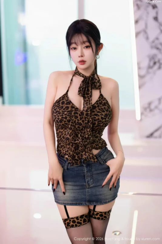 [HuaYan4 王羽纯✨ 豹纹情趣服饰-御萝部落