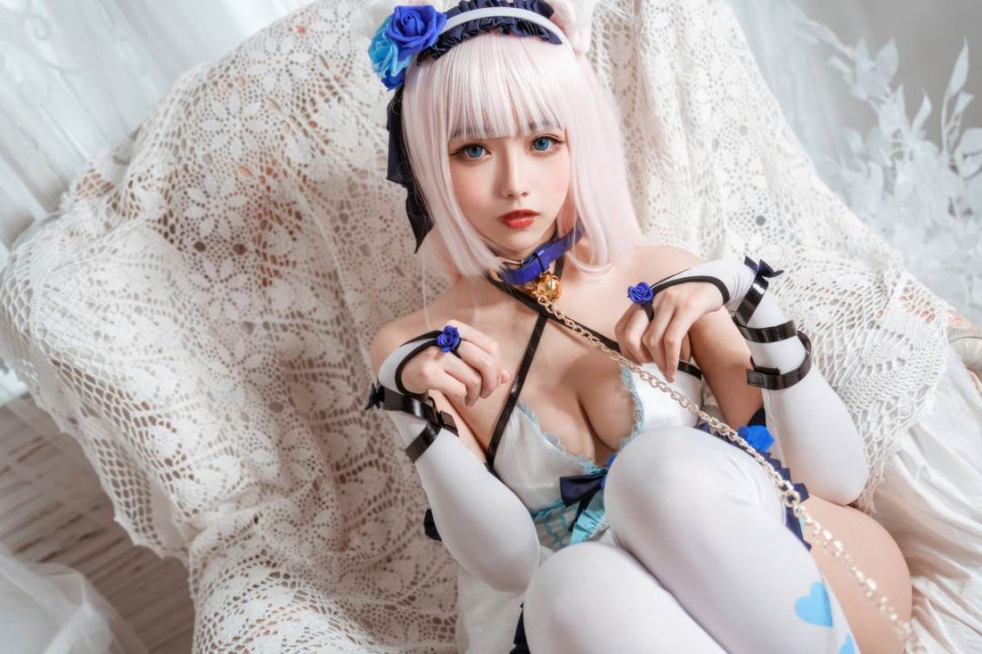 Momoko葵葵 – Nekopara 香子兰女仆：猫娘女仆装甜美还原 11P