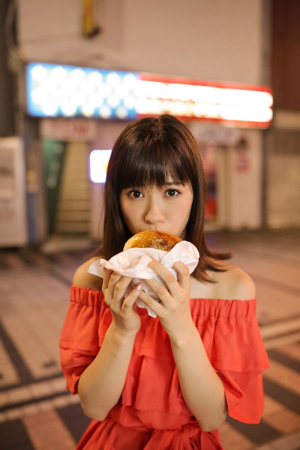 日本美女生田衣梨奈高开叉旗袍+海边比基尼系列性感写真-御萝部落