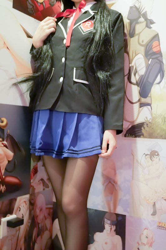 少女映画 – 时崎狂三 校服：大尺度角色还原 81P-御萝部落