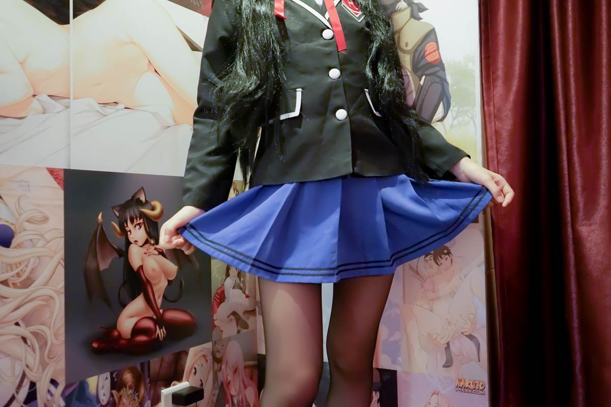少女映画 – 时崎狂三 校服：大尺度角色还原 81P