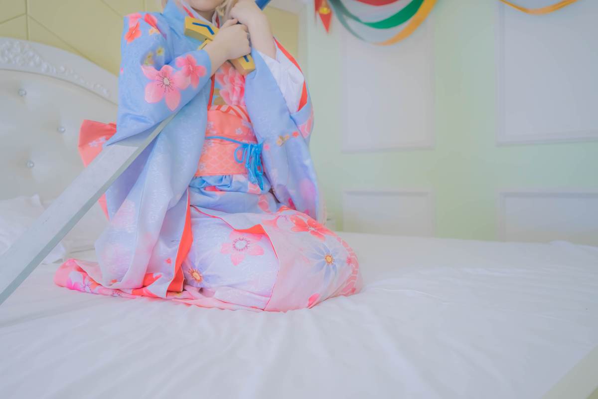 少女映画 – Fate Saber 晴着和服：大尺度角色还原 88P