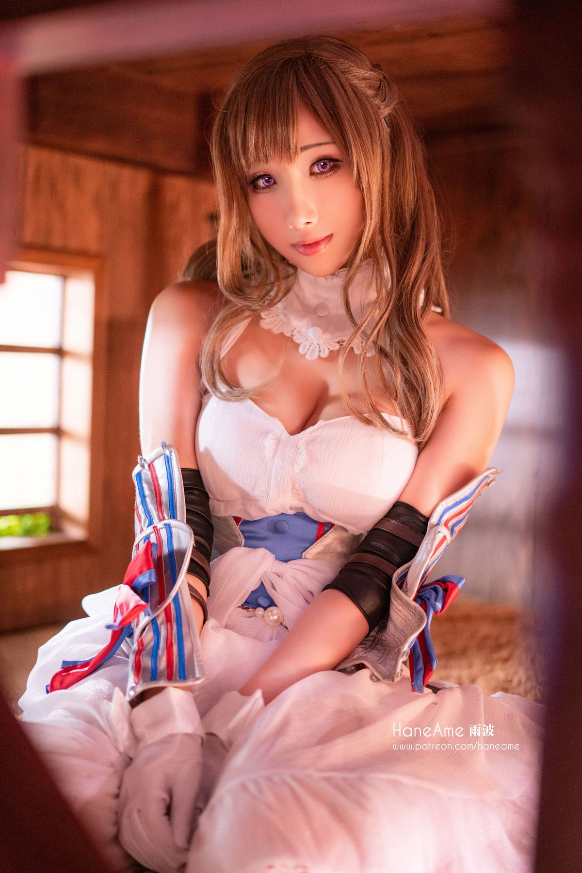 网络美女雨波HaneAme多套服饰妈妈二连击主题清凉写真-御萝部落
