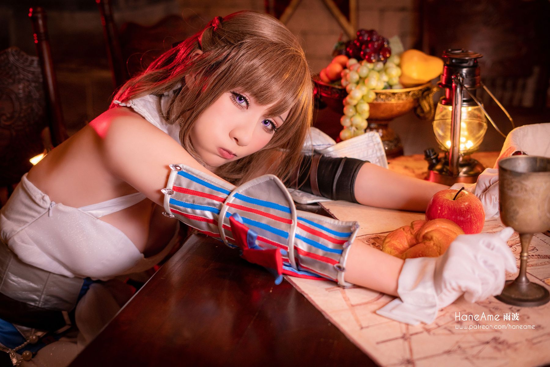 网络美女雨波HaneAme多套服饰妈妈二连击主题清凉写真-御萝部落