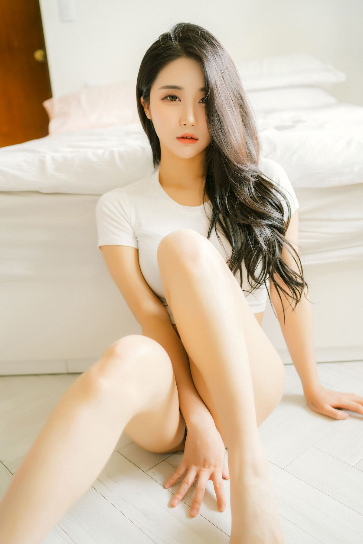 网络美女Bomi&amp;Zia情趣背心福利姐妹花系列性感写真-御萝部落