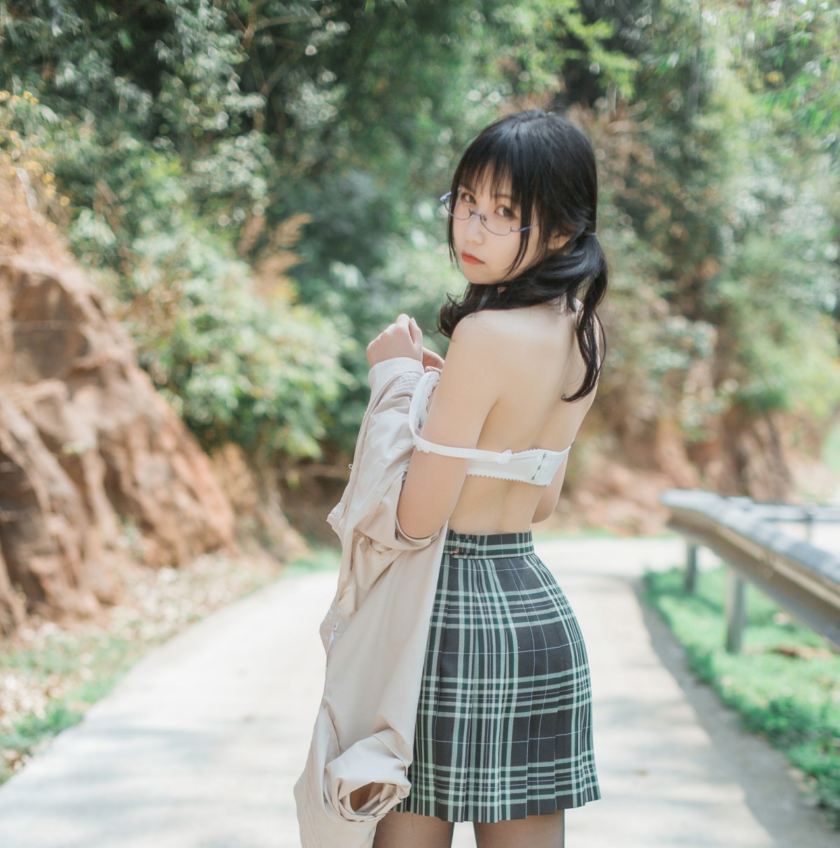 COSER美女逐月su – 乡间小路 – COSPLAY