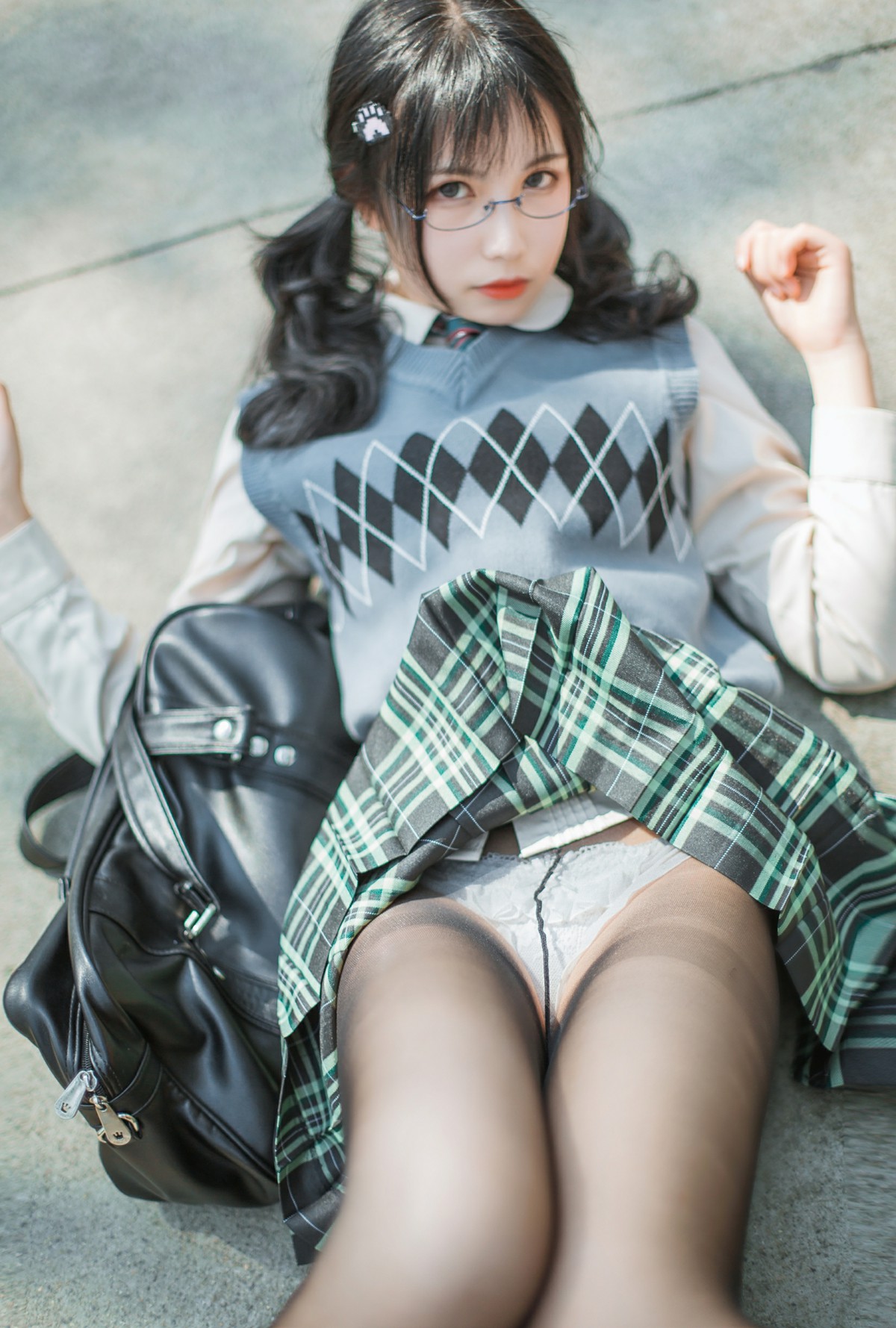 COSER美女逐月su – 乡间小路 – COSPLAY