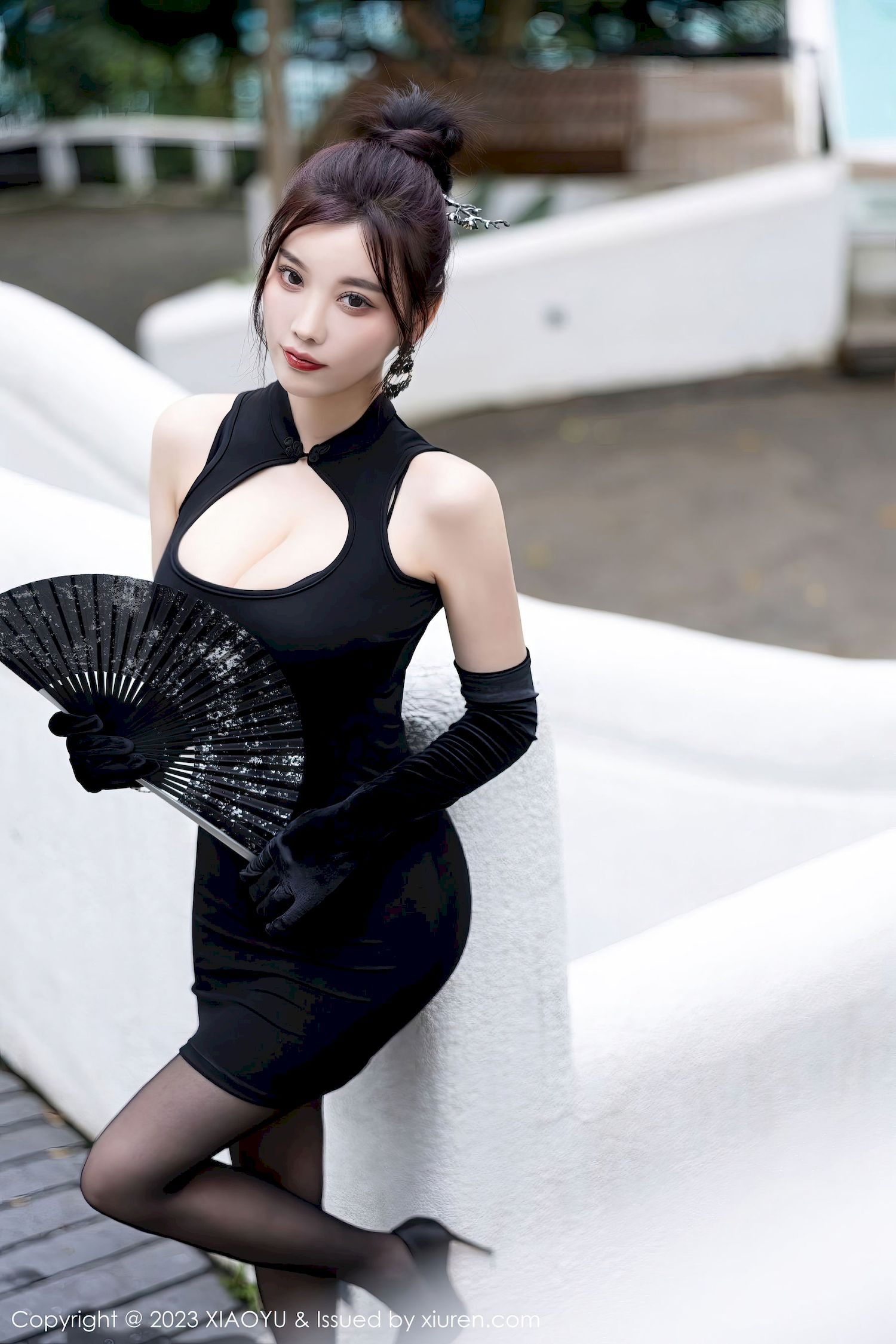 [XIAOYU语画界] VOL.1070 杨晨晨Yome – 旗袍+迷人黑丝贵州旅拍