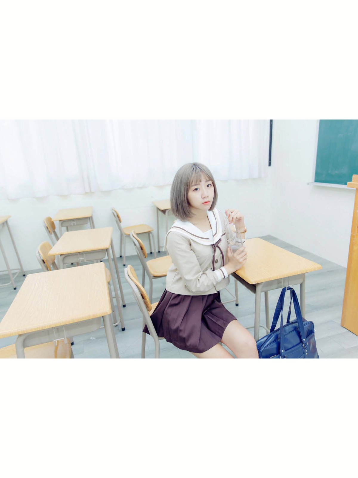 [JUICY]多汁女孩阮靖貽 水手服挑逗可爱单纯学生 – COSPLAY