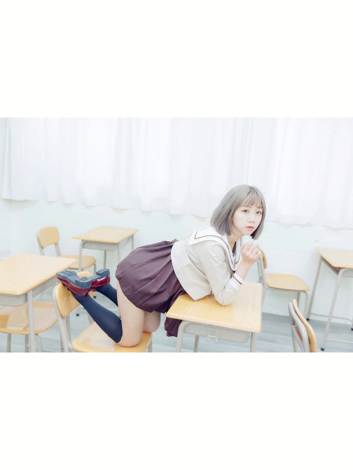 [JUICY]多汁女孩阮靖貽 水手服挑逗可爱单纯学生 – COSPLAY
