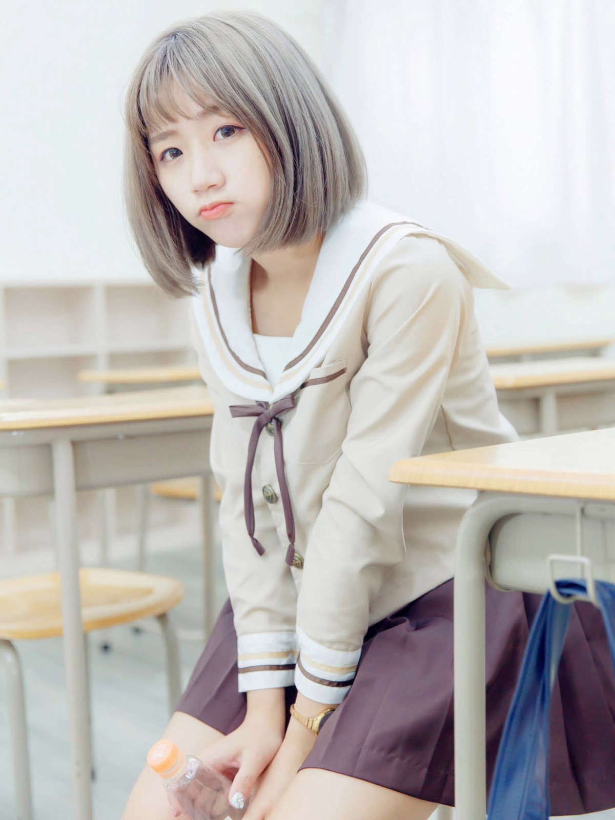 [JUICY]多汁女孩阮靖貽 水手服挑逗可爱单纯学生 – COSPLAY