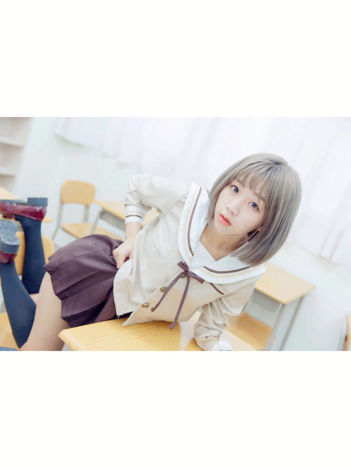 [JUICY]多汁女孩阮靖貽 水手服挑逗可爱单纯学生 – COSPLAY