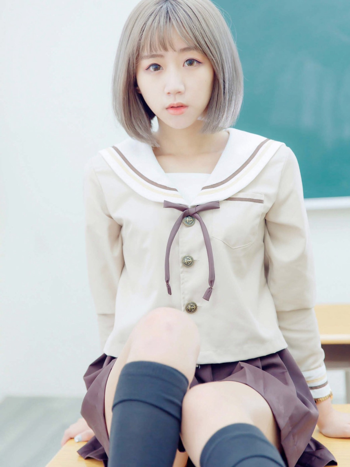 [JUICY]多汁女孩阮靖貽 水手服挑逗可爱单纯学生 – COSPLAY