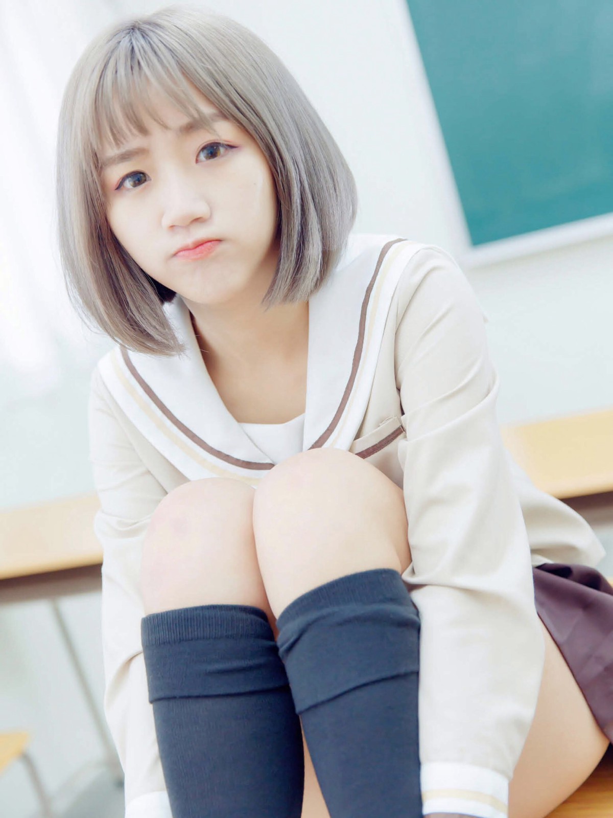 [JUICY]多汁女孩阮靖貽 水手服挑逗可爱单纯学生 – COSPLAY