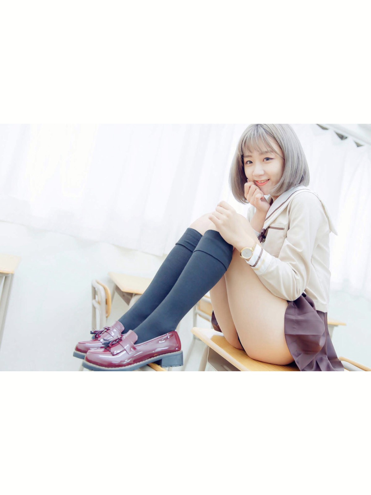 [JUICY]多汁女孩阮靖貽 水手服挑逗可爱单纯学生 – COSPLAY