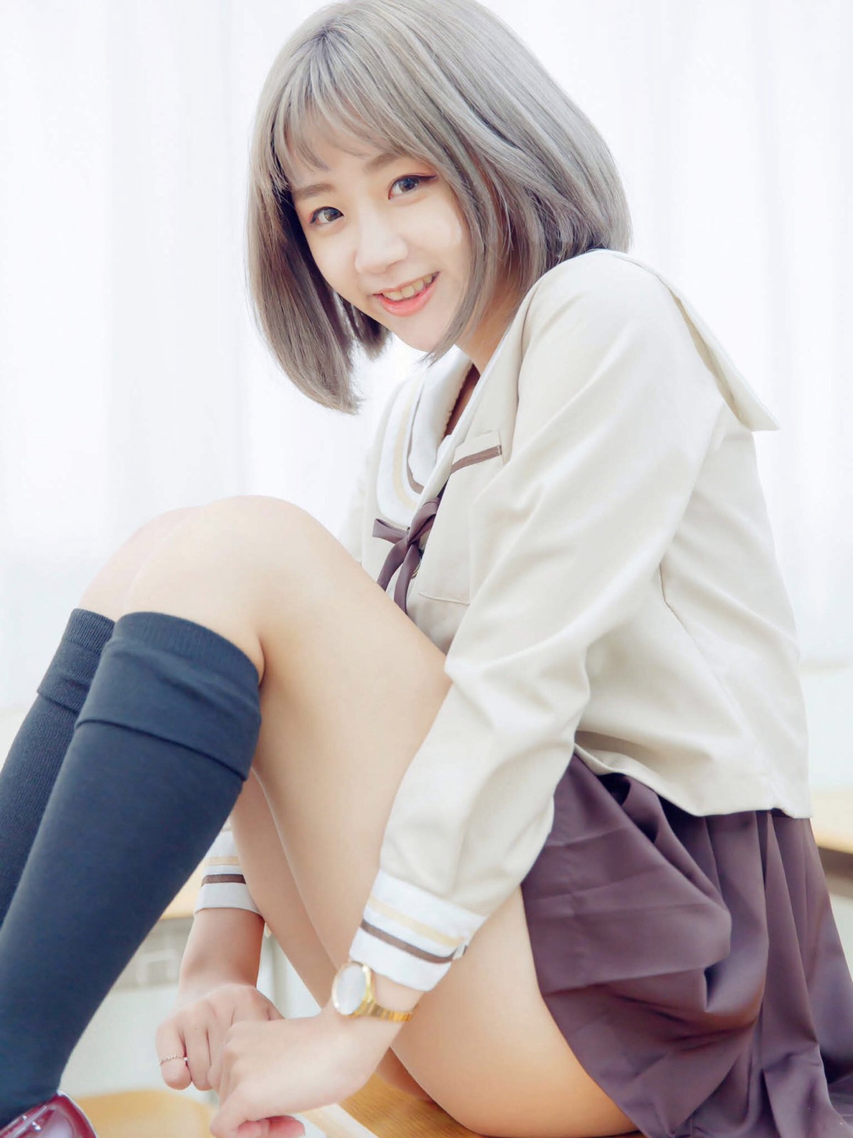 [JUICY]多汁女孩阮靖貽 水手服挑逗可爱单纯学生 – COSPLAY