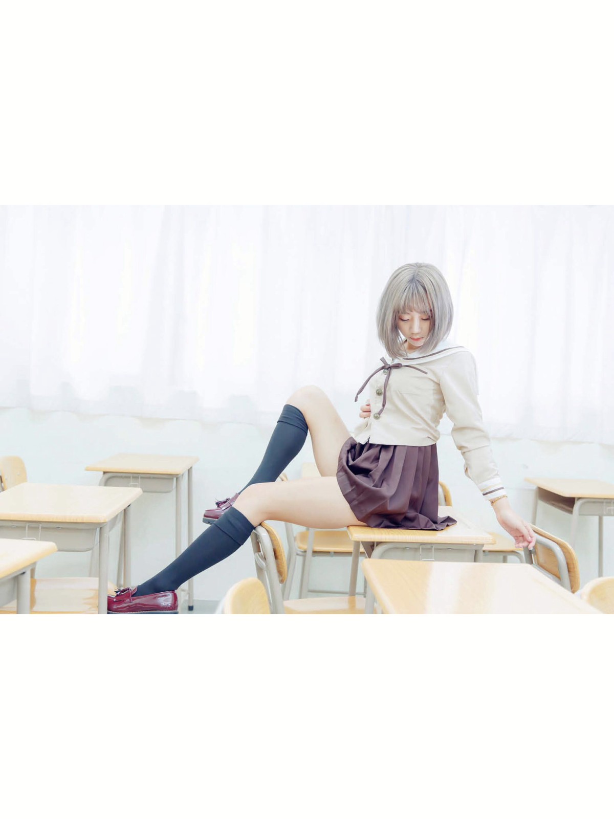 [JUICY]多汁女孩阮靖貽 水手服挑逗可爱单纯学生 – COSPLAY