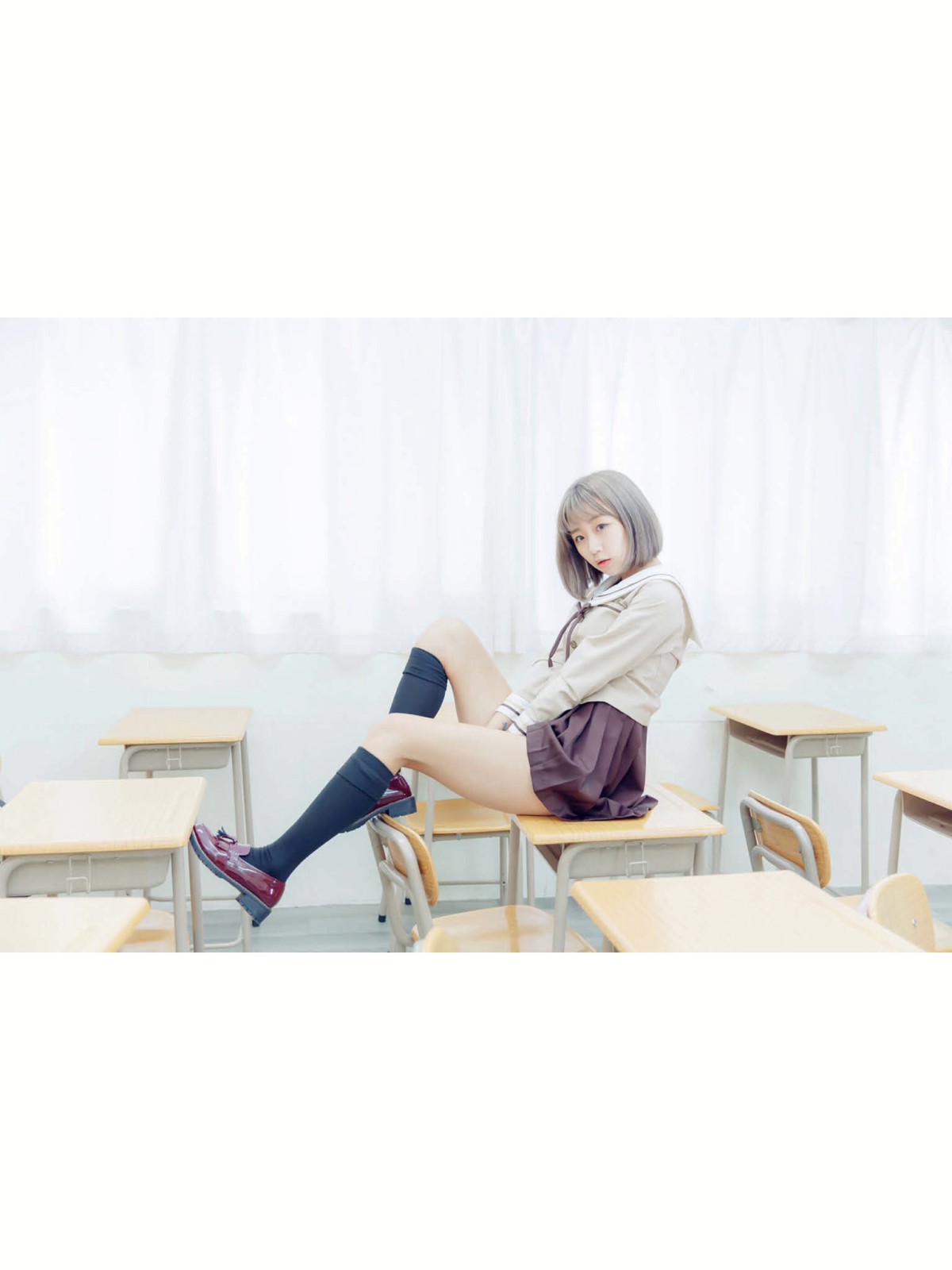 [JUICY]多汁女孩阮靖貽 水手服挑逗可爱单纯学生 – COSPLAY
