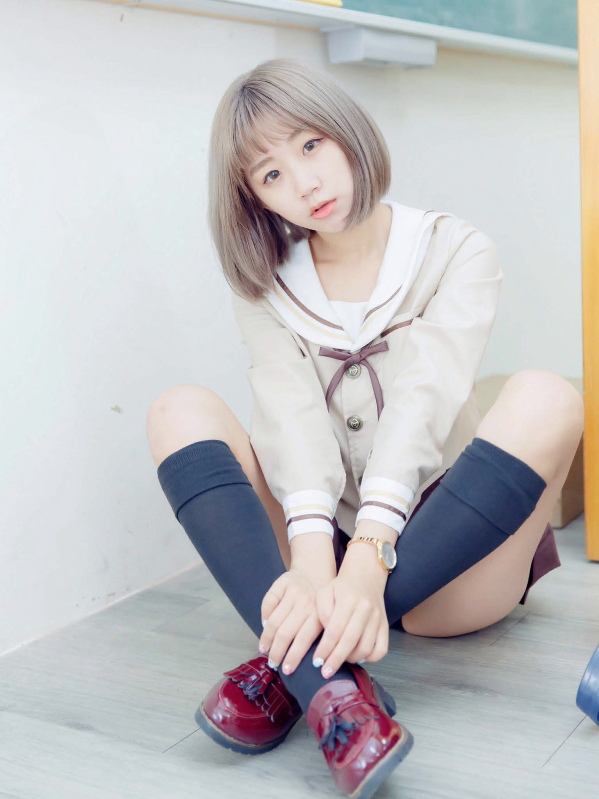 [JUICY]多汁女孩阮靖貽 水手服挑逗可爱单纯学生 – COSPLAY