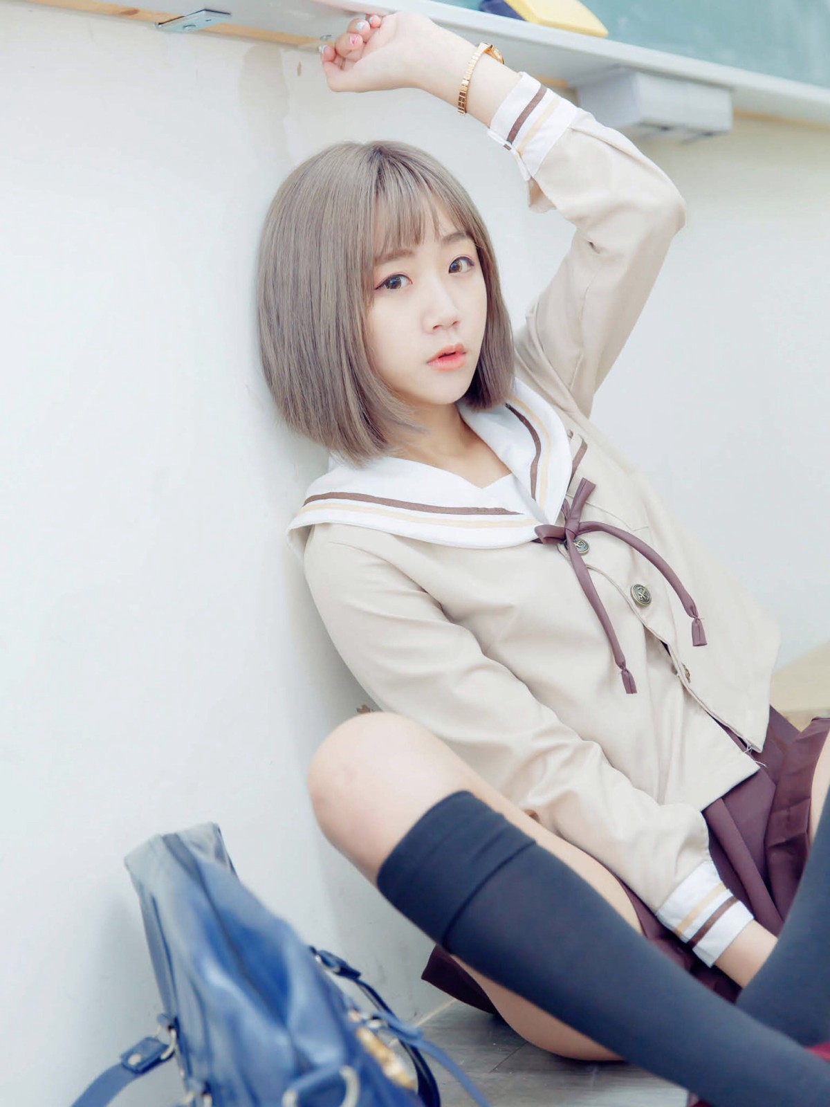 [JUICY]多汁女孩阮靖貽 水手服挑逗可爱单纯学生 – COSPLAY