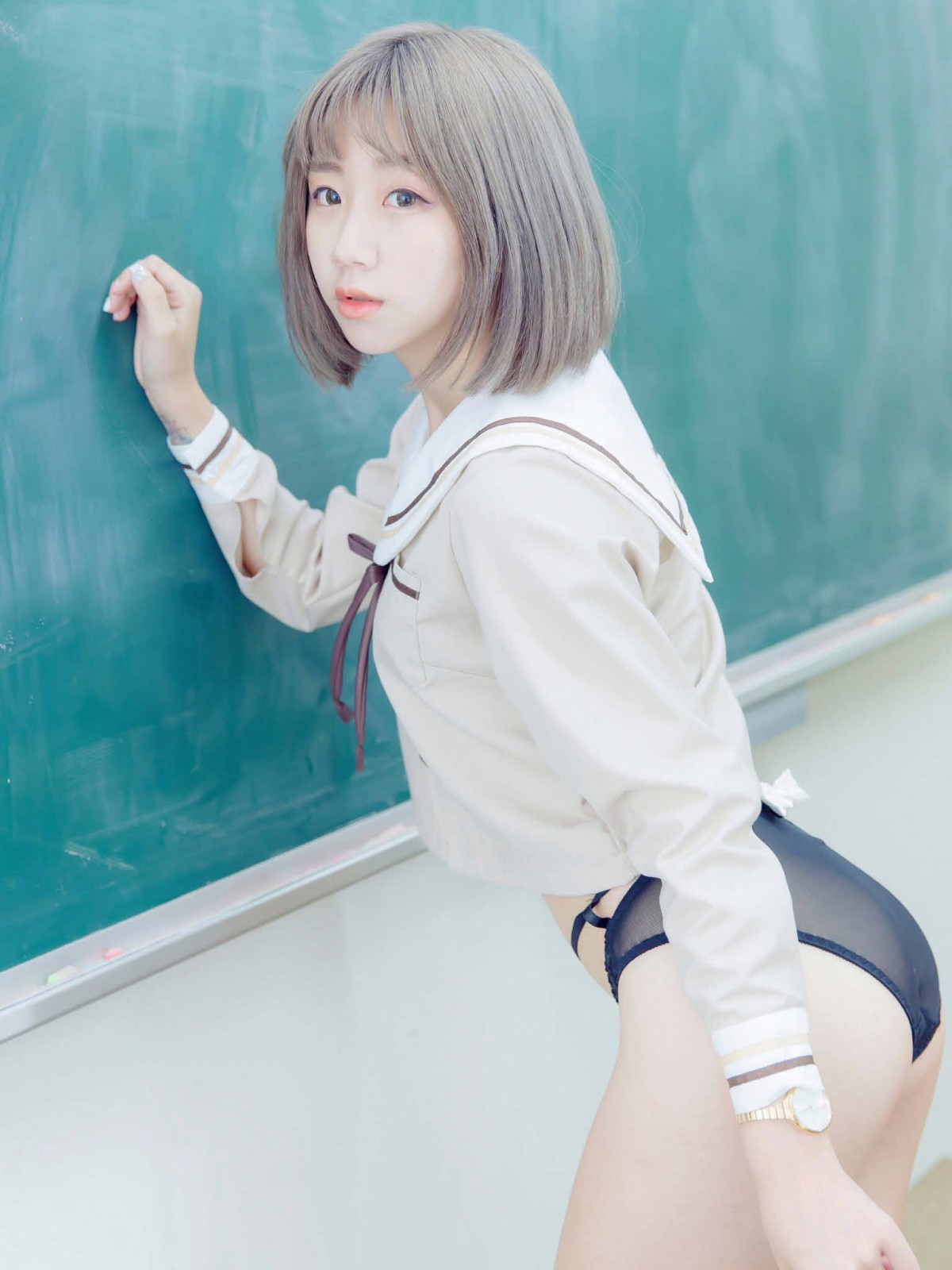 [JUICY]多汁女孩阮靖貽 水手服挑逗可爱单纯学生 – COSPLAY